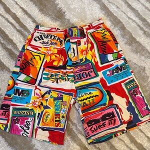 Jams World Multicolor Graphic Print Shorts